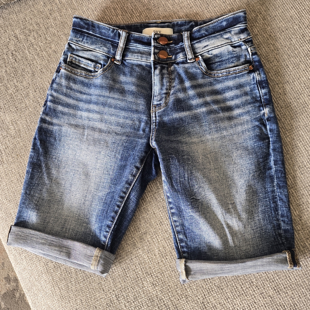 BKE Bermuda Denim Shorts